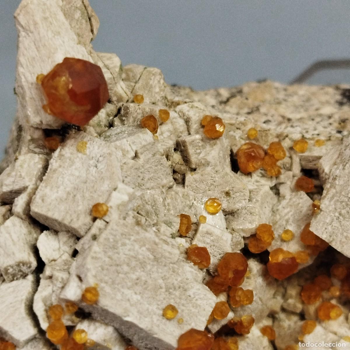Coleccionismo de gemas: ESPARSATINA . GRANATE - MINERAL - Foto 4