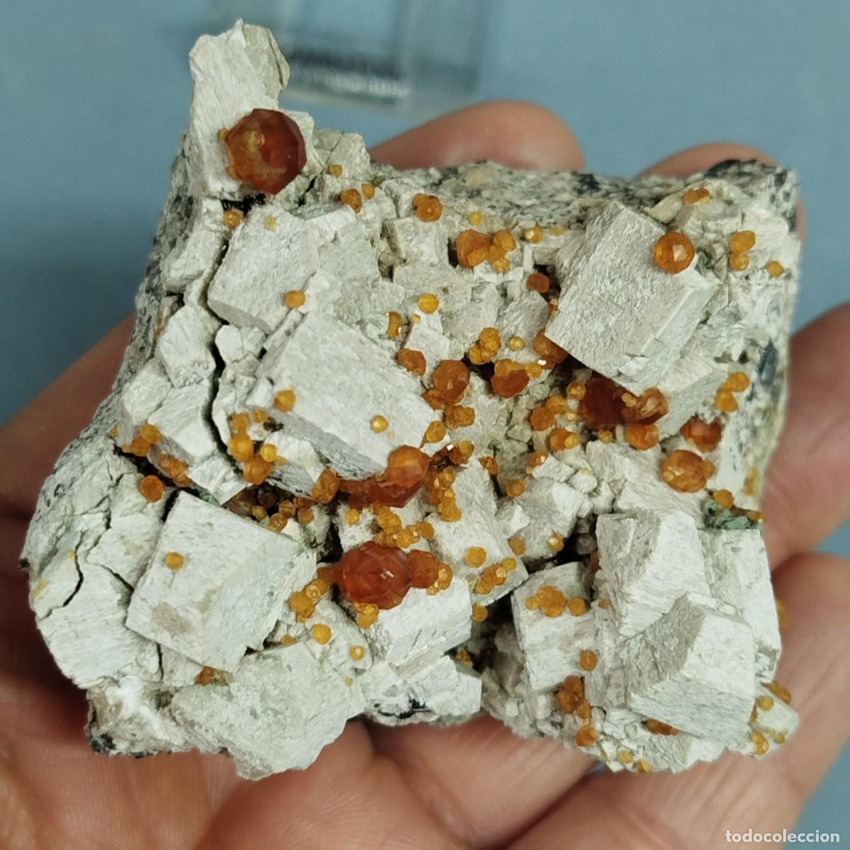 Coleccionismo de gemas: ESPARSATINA . GRANATE - MINERAL - Foto 6