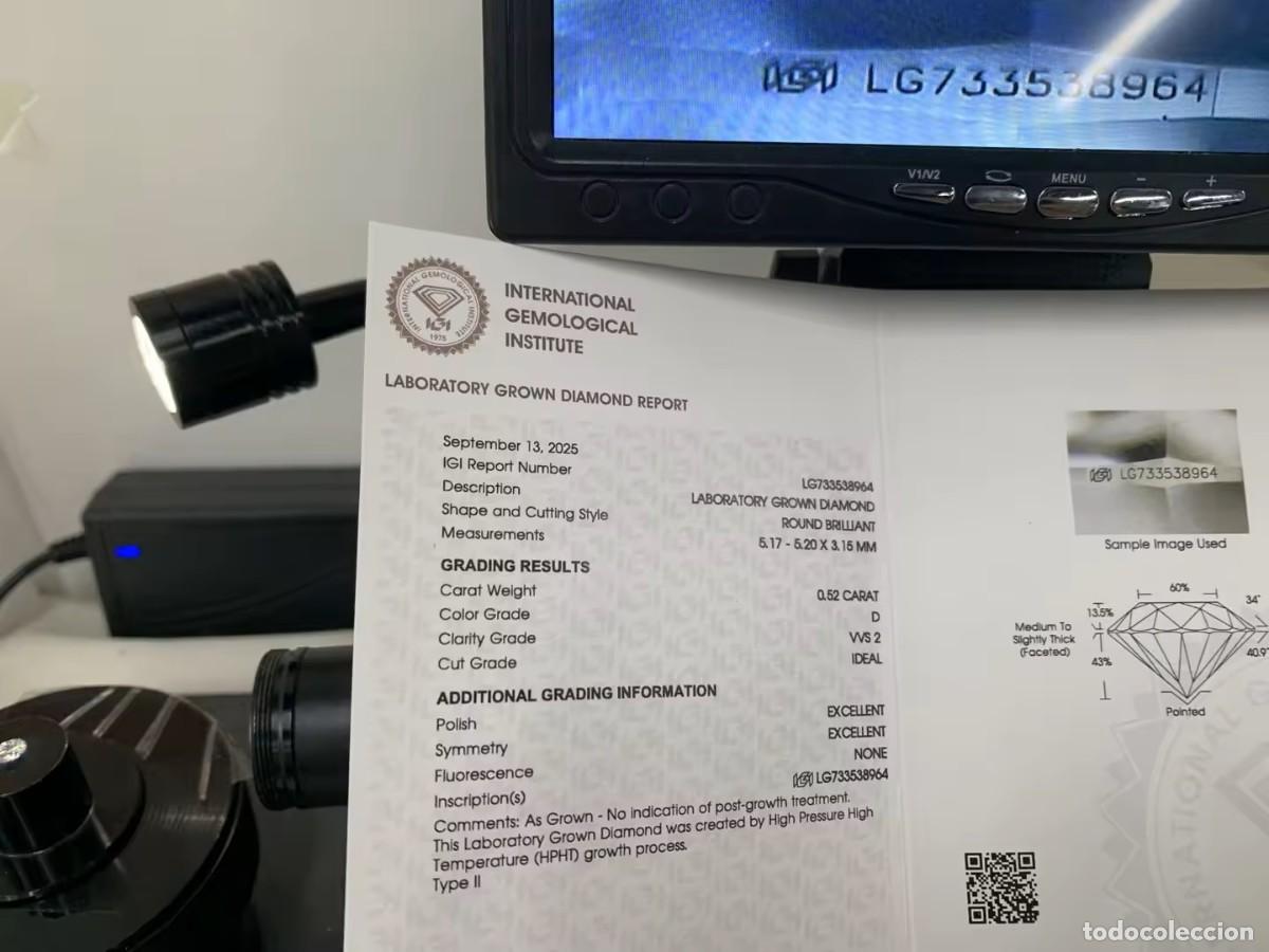 Coleccionismo de gemas: Diamantes de Laboratorio a Granel . - Foto 9