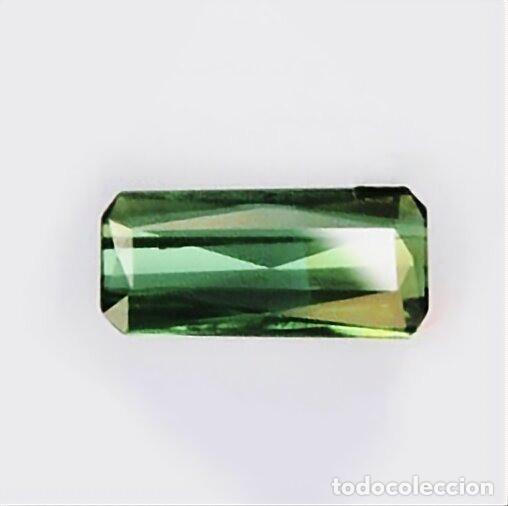Coleccionismo de gemas: Bonita turmalina de corte rectangular - Foto 2