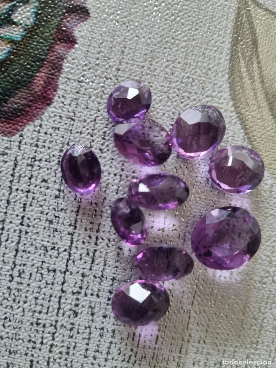 Gem collecting: Varias amatistas autenticas