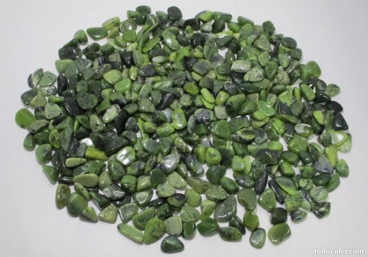 Collectionnisme de gemmes: Lote de Jade Natural Pulido &ndash; Energ&iacute;a, Belleza y Abundancia