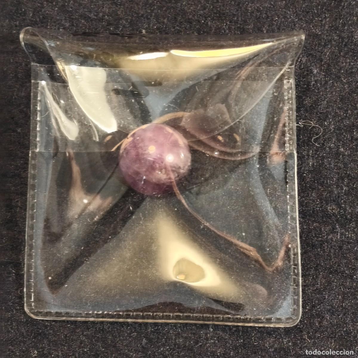 Coleccionismo de gemas: AMTISTA TALLA BOLA. MED. 13 MM . PESO 19 CTS