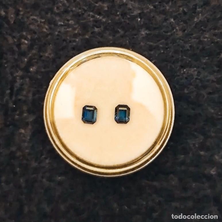 Coleccionismo de gemas: PAREJA ZAFIROS AZULES NATURALES ?? EN TALLA ESMERALDA. MED. 4,5 X 3,5 MM. PESO 0,75 CTS