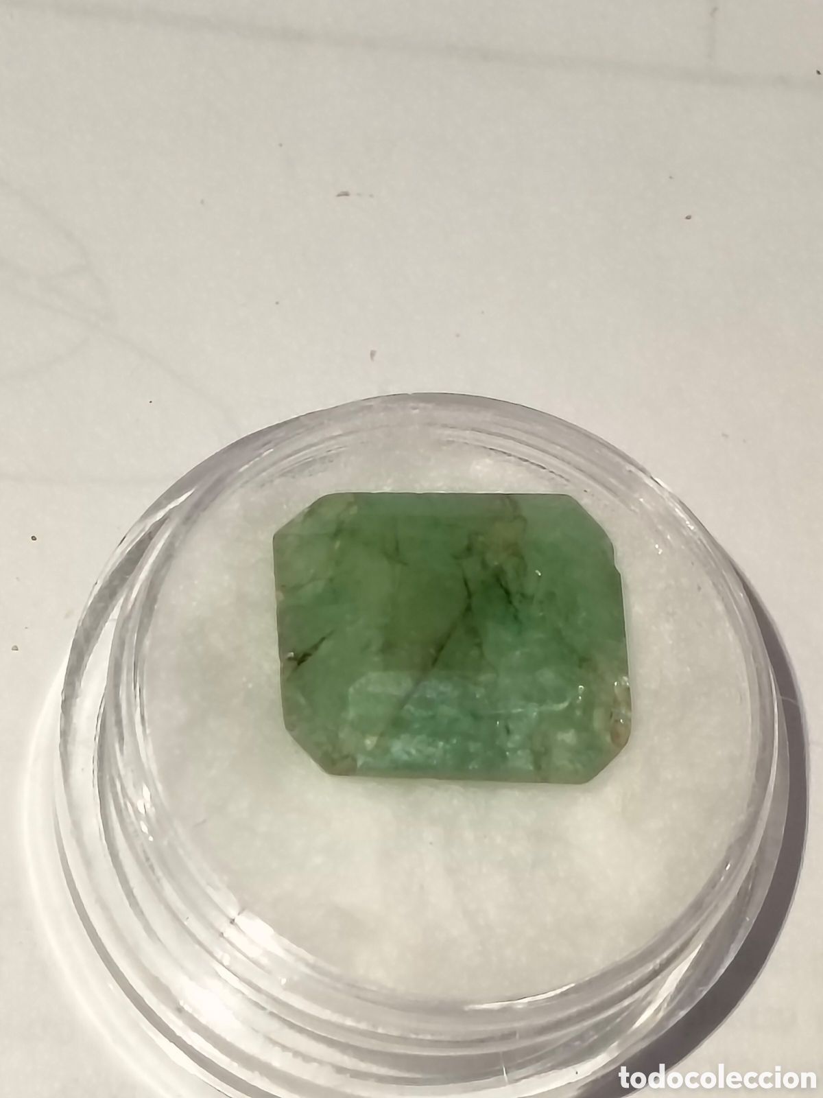 Coleccionismo de gemas: Esmeralda natural de 9,95Cts