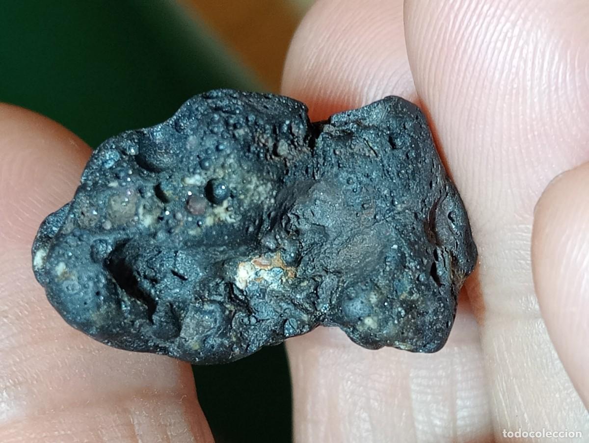 Coleccionismo de gemas: AUT&Eacute;NTICO METEORITO CONDRITA CARBONACEA - Foto 2