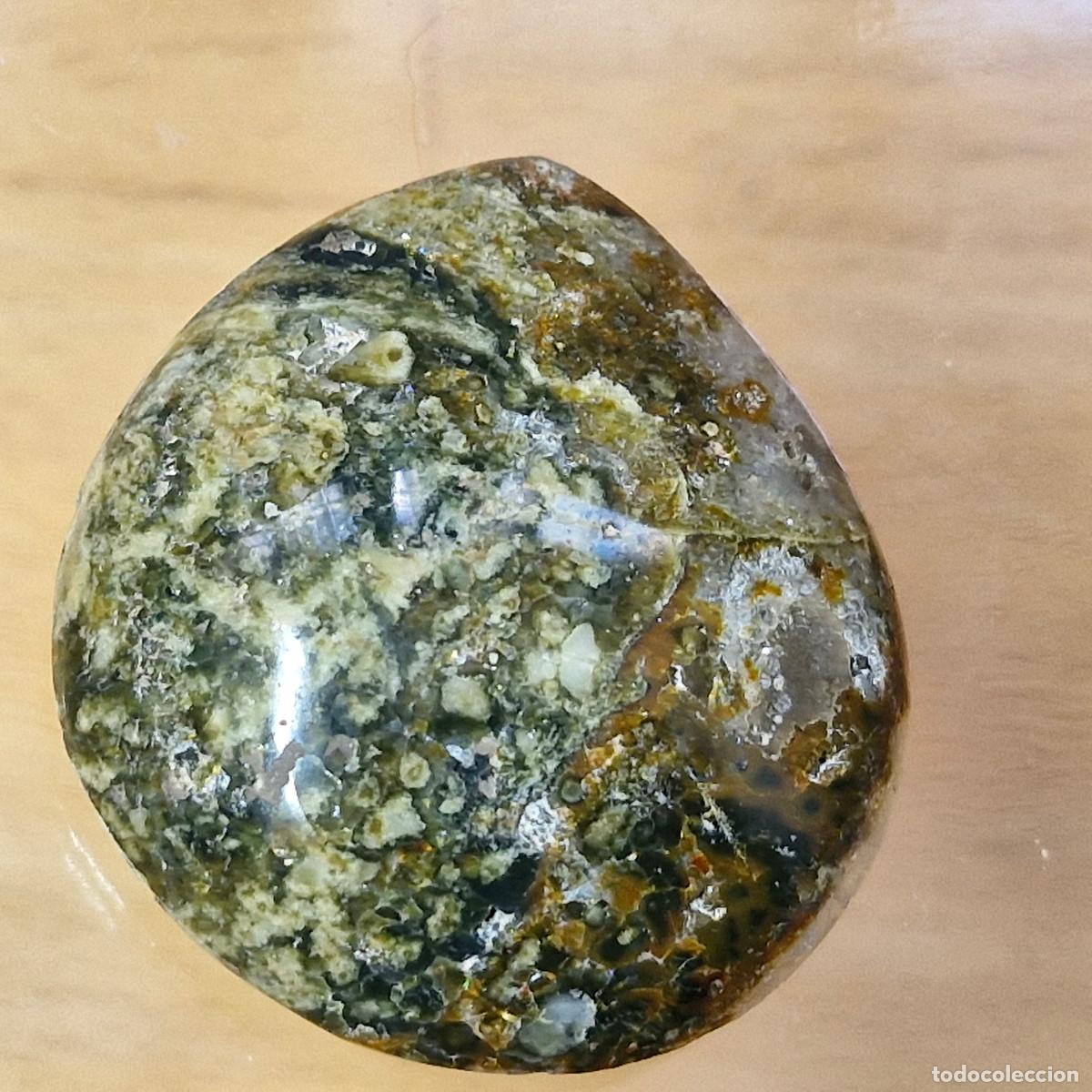 Coleccionismo de gemas: Jaspe Oceanico Natural Pulido Calidad AAA+ Madagascar