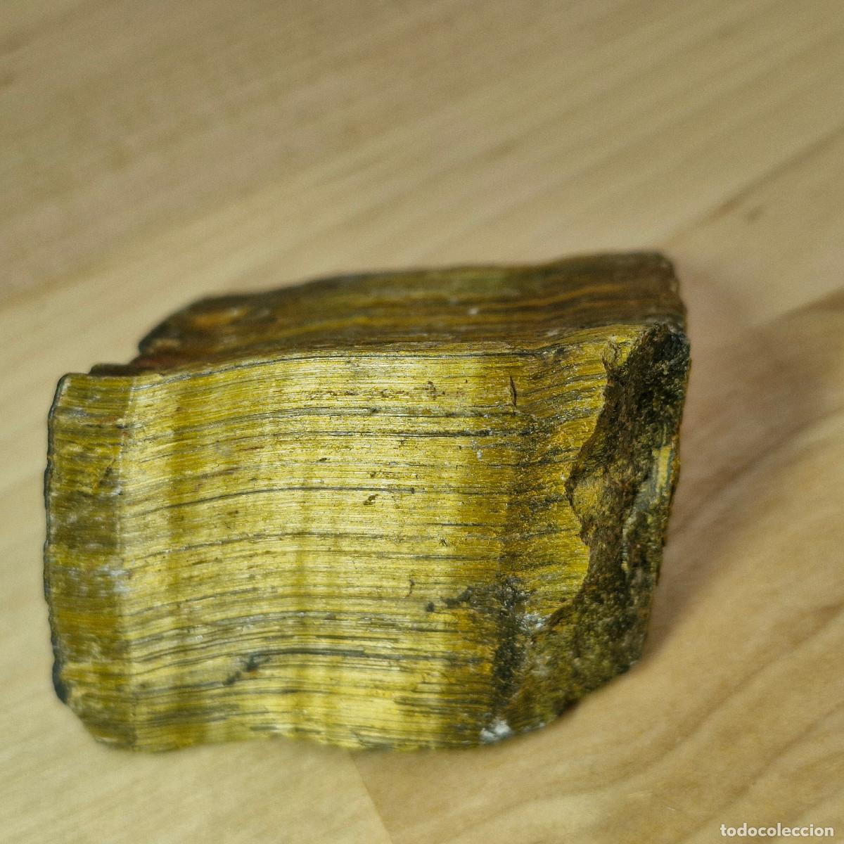 Coleccionismo de gemas: Mineral Ojo de Tigre Natural Sin pulir Calidad AAA