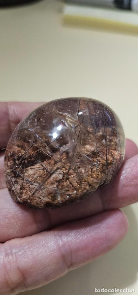 Coleccionismo de gemas: Especial cuarzo cristal de jard&iacute;n o lodolita con rutilo