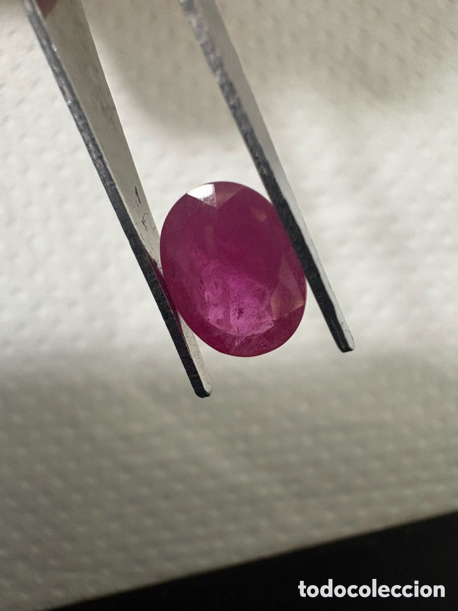 Colecionismo de pedras preciosas: Rub&iacute; Natural Certificado de ~2.3 ct &ndash; Sin Tratamiento &ndash; Laboratorio I.E.G.J.