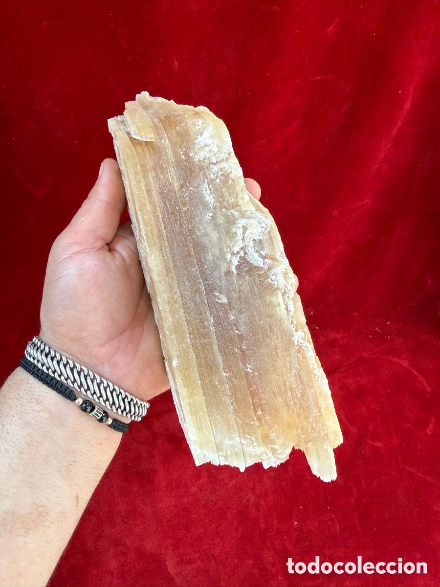 Sammlung von Edelsteinen: Gran gema de calcita o similar de + 1,5 kg y 25 cm altura!