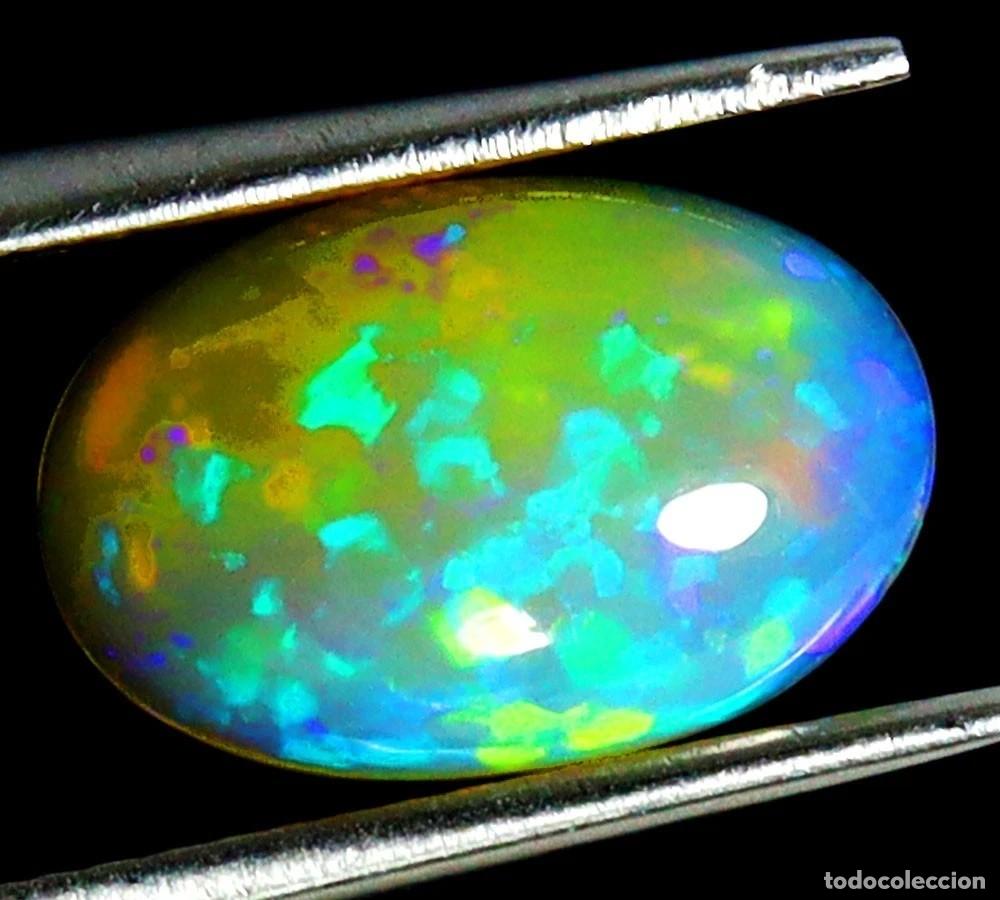 Coleccionismo de gemas: Opalo natural 11,5x 10,0 mm