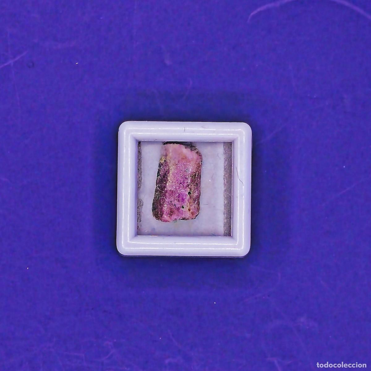 Colecionismo de pedras preciosas: RUBI NATURAL EN BRUTO. MED. 11,6 X 6,8 MM. PESO 1,20 CTS.