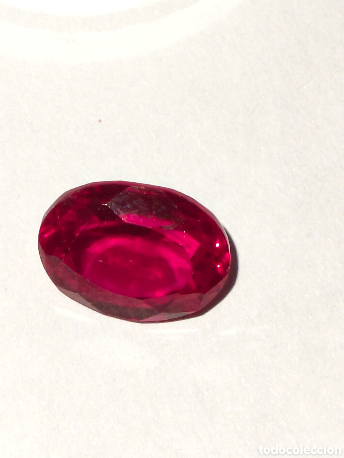 Coleccionismo de gemas: Rub&iacute; natural de 5,85 Ct