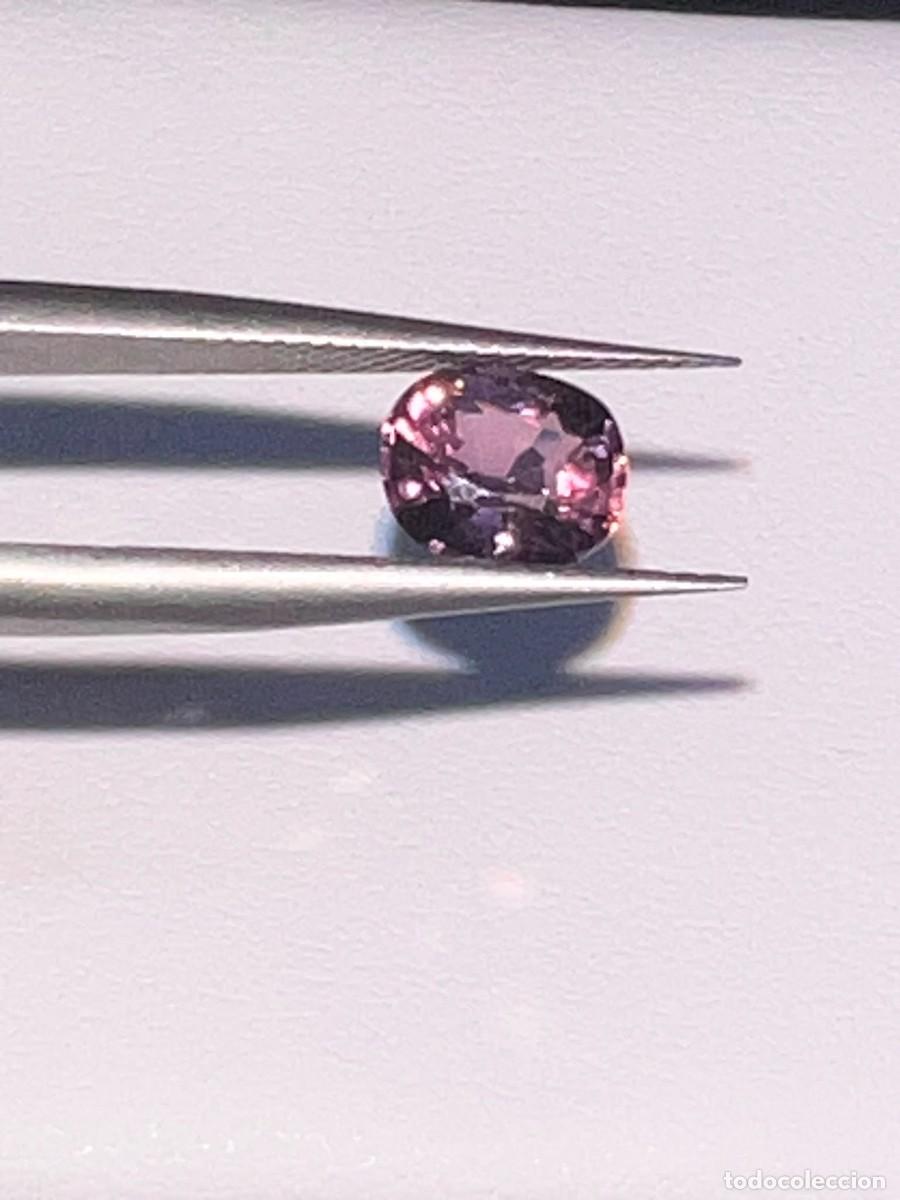 Coleccionismo de gemas: Espinela P&uacute;rpura Natural &ndash; 1,15 ct &ndash; Origen Sugerido: Birmania CON CERTIFICADO