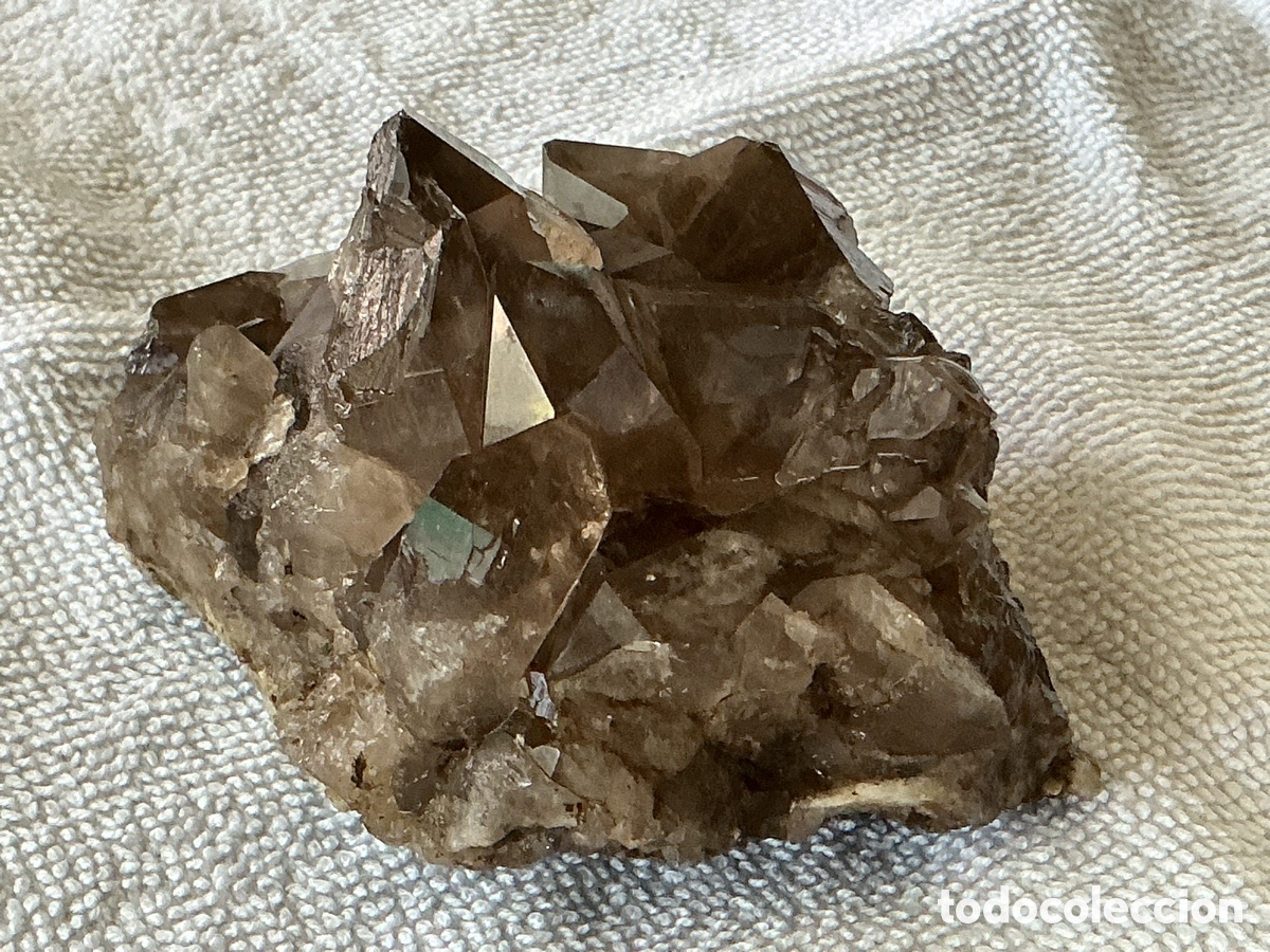 Coleccionismo de gemas: Cuarzo ahumado 10 cm de Madagascar - Foto 2
