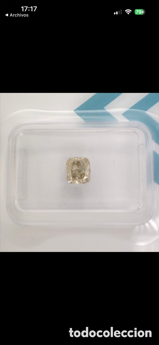 Coleccionismo de gemas: DIAMANTE NATURAL 0,76ct VS2 CERTIFICADO International Gemological Institute (IGI)