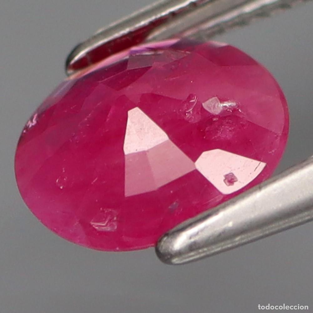 Coleccionismo de gemas: Rubi Oval 7,3 x 6,3 mm. - Foto 2