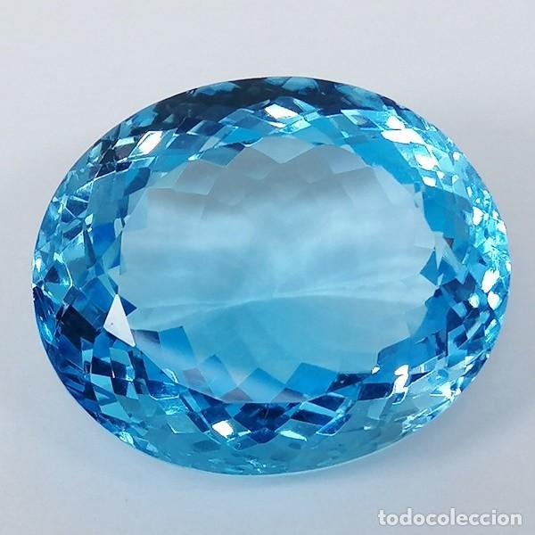 Coleccionismo de gemas: Topacio Natural 53.93 ct &middot; Certificado IGE D‑64159 &middot; Colecci&oacute;n / Joyer&iacute;a