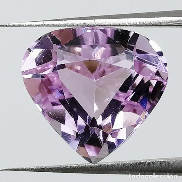 Coleccionismo de gemas: Kunzita Natural 4.08 ct &middot; Certificado IGE D‑65099 &middot; Colecci&oacute;n / Joyer&iacute;a