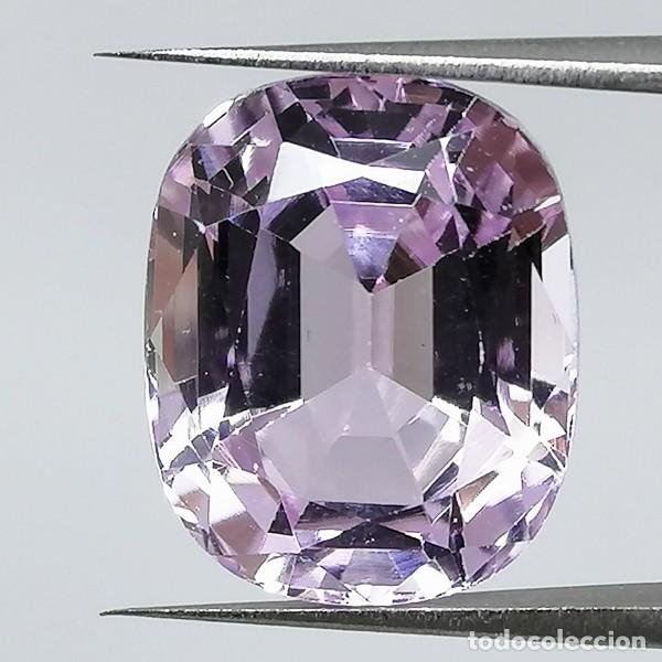 Coleccionismo de gemas: Kunzita Natural 6.84 ct &middot; Certificado IGE D‑65101 &middot; Colecci&oacute;n / Joyer&iacute;a