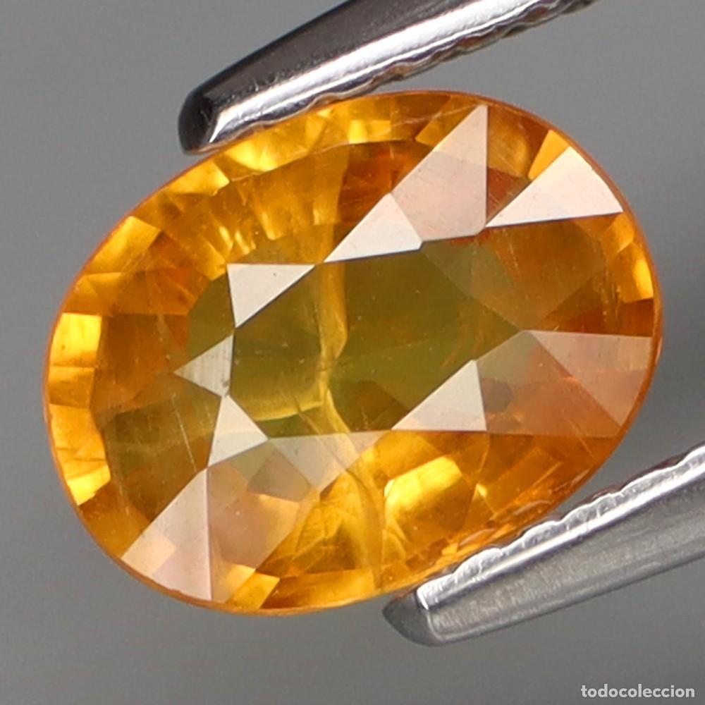Coleccionismo de gemas: Zafiro 7,2 x 5,3 mm.