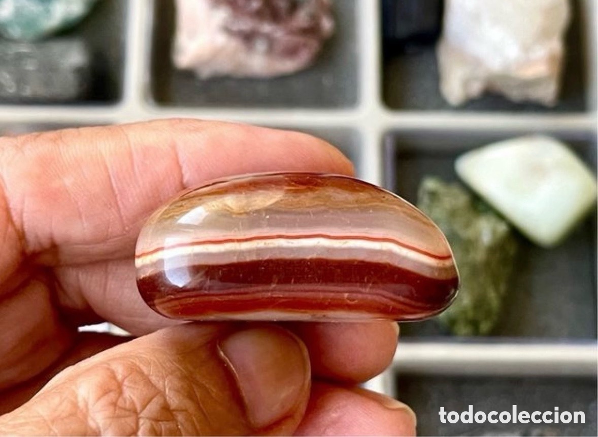 Coleccionismo de gemas: CORNALINA Gema Mineral - Foto 2