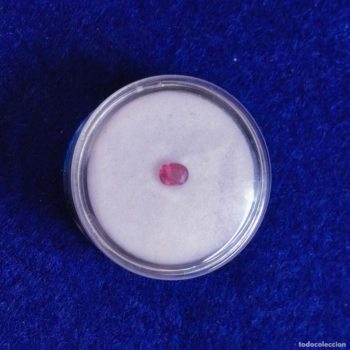 Coleccionismo de gemas: RUBI NATURAL EN TALLA OVAL MED. 4,5 X 2 MM.PESO 0,28 CTS