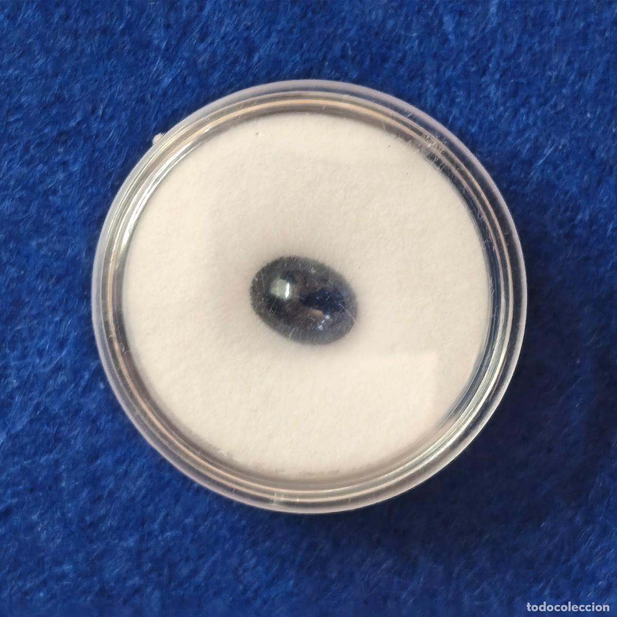 Coleccionismo de gemas: ZAFIRO AZUL NATURAL TALLA OVAL. MED. 8 X 6 MM. PESO 2,24 CTS.