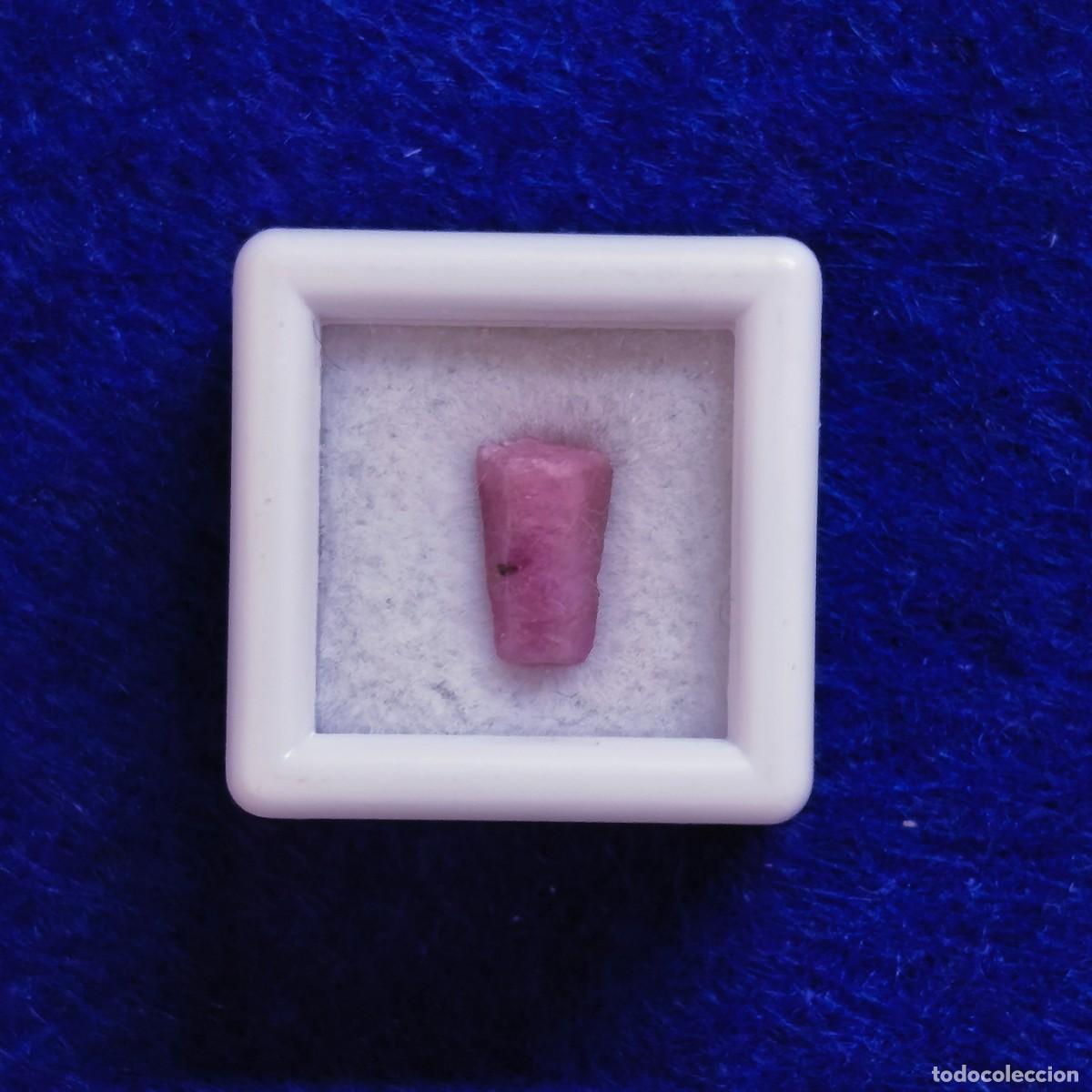 Collectionnisme de gemmes: RUBI NATURAL EN BRUTO. MED. 11,6 X 7,7 MM. PESO 5,54 CTS.