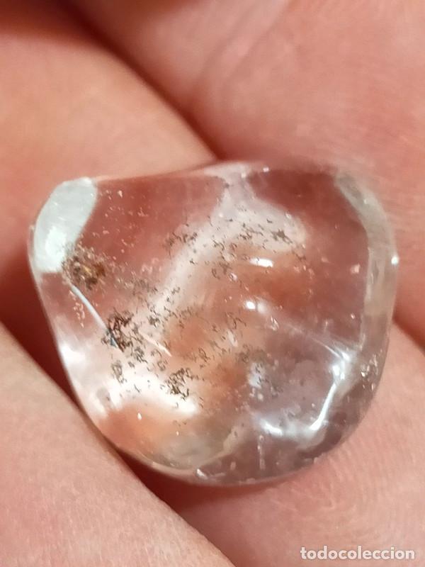 Coleccionismo de gemas: Quarzo Lodolite burattato - Foto 2