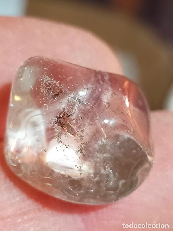 Coleccionismo de gemas: Quarzo Lodolite burattato - Foto 4