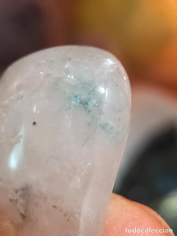 Coleccionismo de gemas: Quarzo Apatite burattato - Foto 5