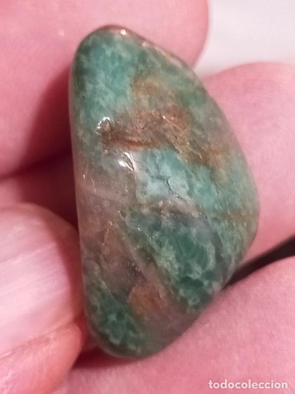 Coleccionismo de gemas: Quarzo verde burattato - Foto 4