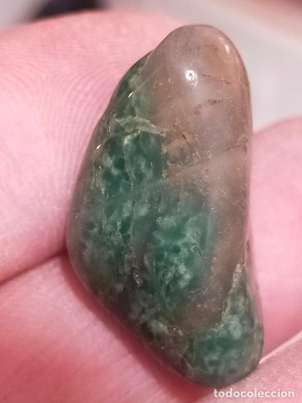 Coleccionismo de gemas: Quarzo verde burattato - Foto 6