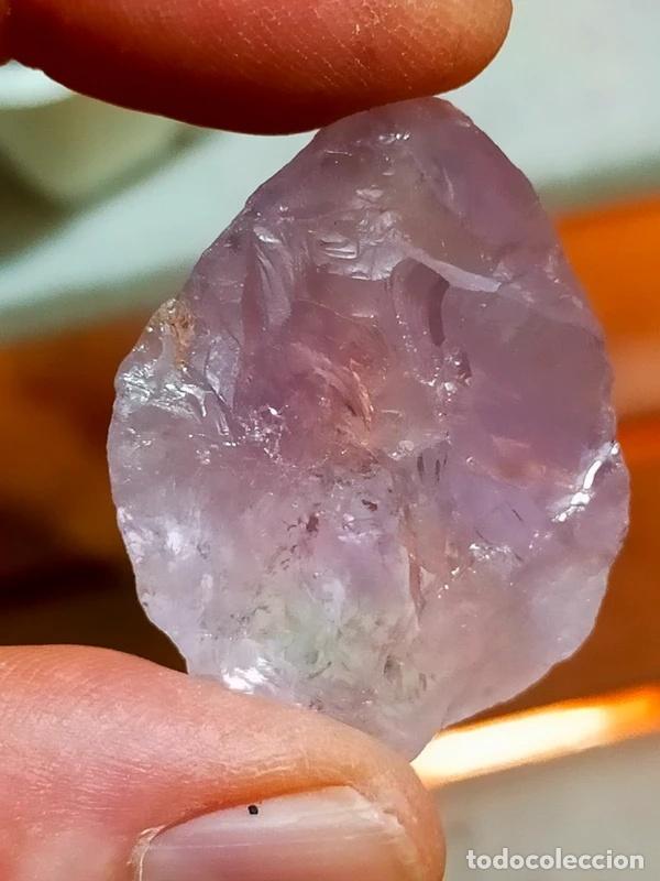 Gem collecting: Ametista rosata del Brasile grezza peso 13 grammi