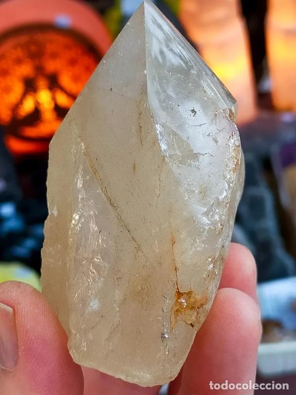 Coleccionismo de gemas: Punta in Quarzo Fum&egrave; naturale
