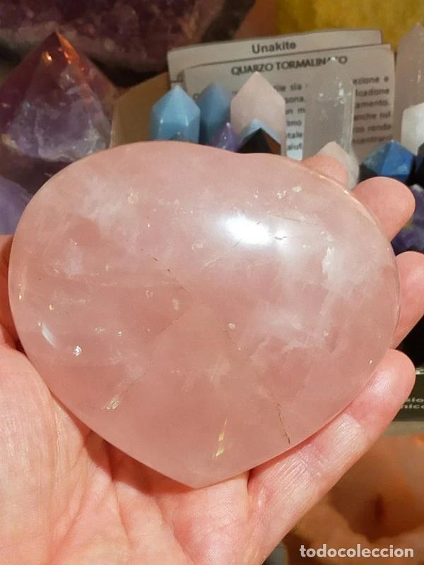 Coleccionismo de gemas: Cuore in Quarzo Rosa - Foto 3