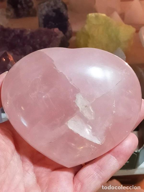 Coleccionismo de gemas: Cuore in Quarzo Rosa - Foto 1