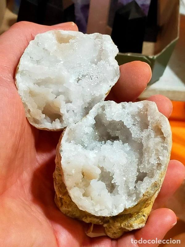 Coleccionismo de gemas: Geode di Quarzo Ialino - Foto 1