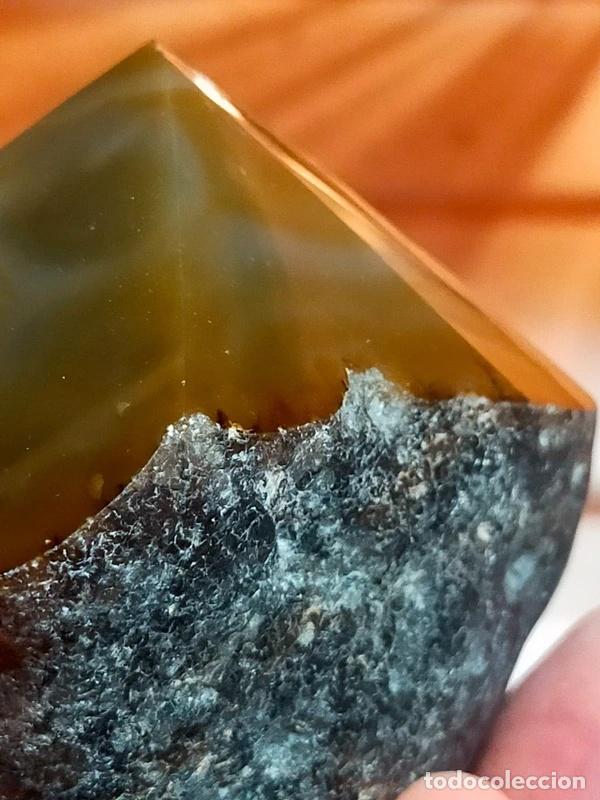 Coleccionismo de gemas: Punta di Agata con mini geodino - Foto 4