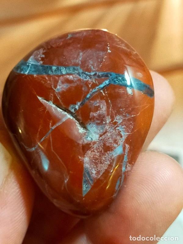 Coleccionismo de gemas: Diaspro rosso burattato