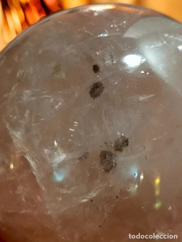 Coleccionismo de gemas: Sfera in Quarzo Rosa - Foto 3