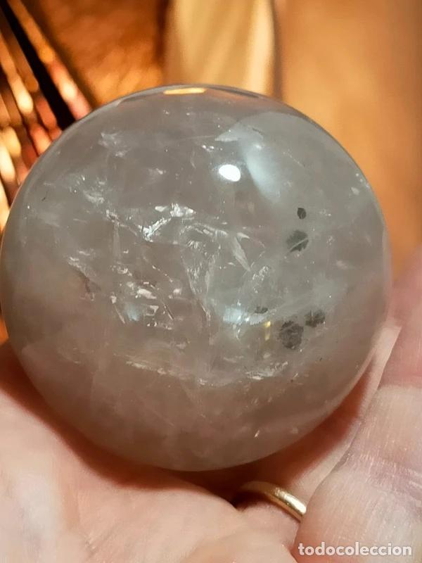 Coleccionismo de gemas: Sfera in Quarzo Rosa - Foto 4