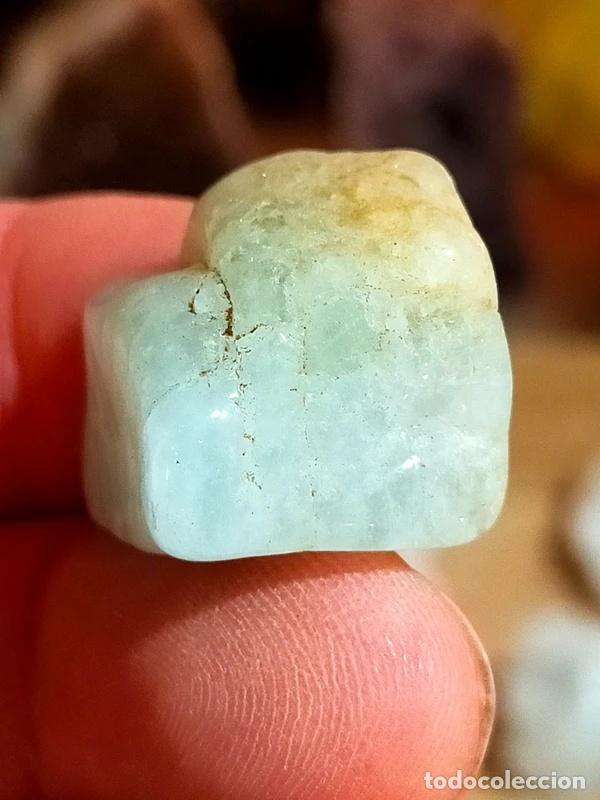 Coleccionismo de gemas: Acquamarina burattata - Foto 2