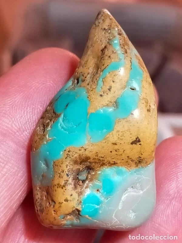 Coleccionismo de gemas: Turchese naturale (Per&ugrave;) - Foto 1