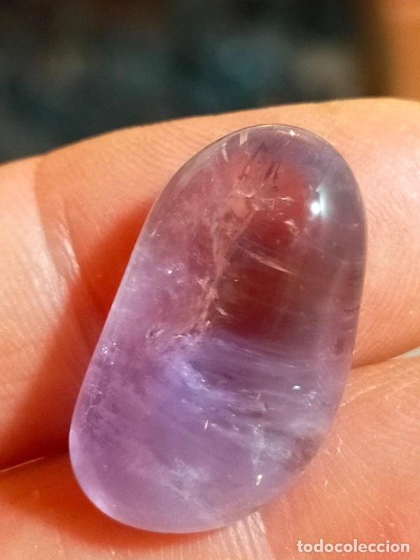 Coleccionismo de gemas: Quarzo Ametrino burattato - Foto 3