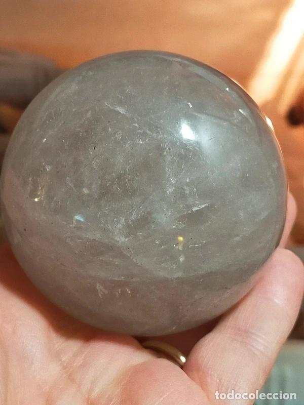 Coleccionismo de gemas: Sfera in Quarzo Fum&egrave;