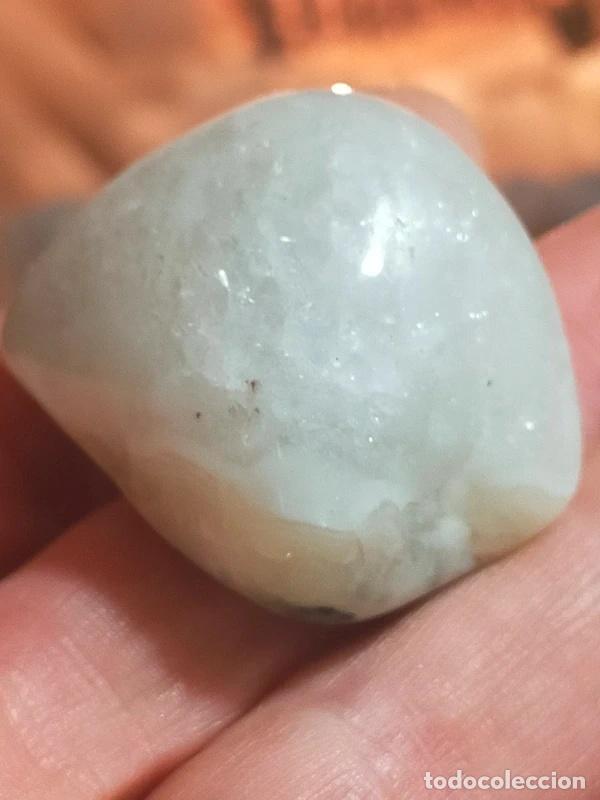 Colecionismo de pedras preciosas: Pietra di Agata Bianca del Brasile 45 grammi