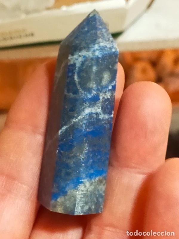 Coleccionismo de gemas: Punta Lapislazzuli, colore naturale. - Foto 2